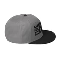 snapback-black-gray-gray-right-side-67d2bd54825dd.jpg FIRE BUN - Snapback Hat (α)