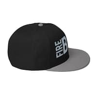 snapback-gray-black-black-right-side-67d2bea9e20eb.jpg FIRE BUN - Snapback Hat (γ)
