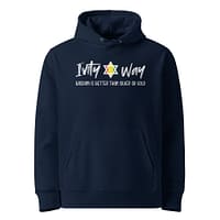 unisex-essential-eco-hoodie-french-navy-front-67ea6cc861249.jpg IVITY WAY WISDOM HOODIE (β)