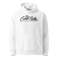 unisex-essential-eco-hoodie-white-front-67ea68333dd71.jpg RUN COME RALLY HOODIE (α)