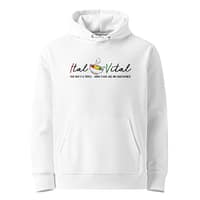 unisex-essential-eco-hoodie-white-front-67ea892a74771.jpg ITAL IS VITAL HOODIE (α)
