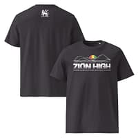 unisex-organic-cotton-t-shirt-anthracite-front-and-back-67ea4bb71a1ae.jpg ZION HIGH classic tee (β)