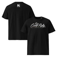 unisex-organic-cotton-t-shirt-black-front-and-back-67ea4ce9a09ef.jpg RUN COME RALLY classic tee (β)