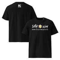 unisex-organic-cotton-t-shirt-black-front-and-back-67ea524c1e741.jpg IVITY WAY WISDOM classic tee (β)
