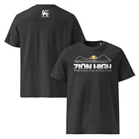 unisex-organic-cotton-t-shirt-dark-heather-grey-front-and-back-67ea4bb71195f.jpg ZION HIGH classic tee (β)