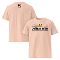 unisex-organic-cotton-t-shirt-fraiche-peche-front-and-back-67ea49233c68c.jpg ZION HIGH classic tee (α)