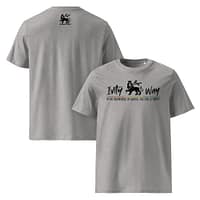 unisex-organic-cotton-t-shirt-heather-grey-front-and-back-67ea52e710b0d.jpg IVITY WAY classic tee (α)