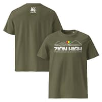 unisex-organic-cotton-t-shirt-khaki-front-and-back-67ea4bb727e81.jpg ZION HIGH classic tee (β)