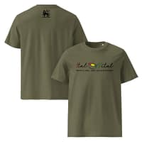 unisex-organic-cotton-t-shirt-khaki-front-and-back-67ea54022c6b6.jpg ITAL IS VITAL classic tee (α)