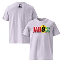 unisex-organic-cotton-t-shirt-lavender-front-and-back-67ea506888eeb.jpg JAH classic tee (α)