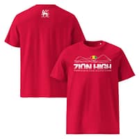 unisex-organic-cotton-t-shirt-red-front-and-back-67ea4bb71dcbf.jpg ZION HIGH classic tee (β)