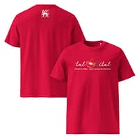 unisex-organic-cotton-t-shirt-red-front-and-back-67ea54aab0275.jpg ITAL IS VITAL classic tee (β)