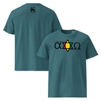 unisex-organic-cotton-t-shirt-stargazer-front-and-back-67ea595c06d34.jpg ALPHA & OMEGA classic tee (β)