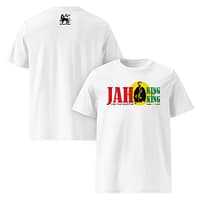 unisex-organic-cotton-t-shirt-white-front-and-back-67ea50688e532.jpg JAH classic tee (α)