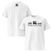 unisex-organic-cotton-t-shirt-white-front-and-back-67ea52e7224c5.jpg IVITY WAY classic tee (α)