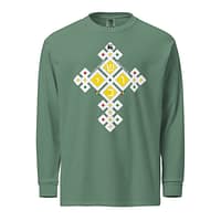 unisex-garment-dyed-heavyweight-long-sleeve-shirt-light-green-front-6814c1e05ab50.jpg CUSH long-sleeve (α)