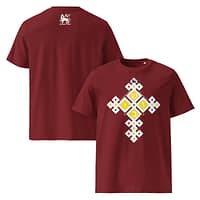 unisex-organic-cotton-t-shirt-burgundy-front-and-back-6814b6b3b8eec.jpg CUSH classic tee (β)