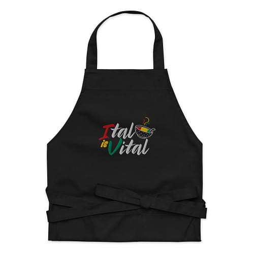 organic-cotton-apron-black-front-67e7b2d2e86e2.jpg ITAL IS VITAL – APRON (α)