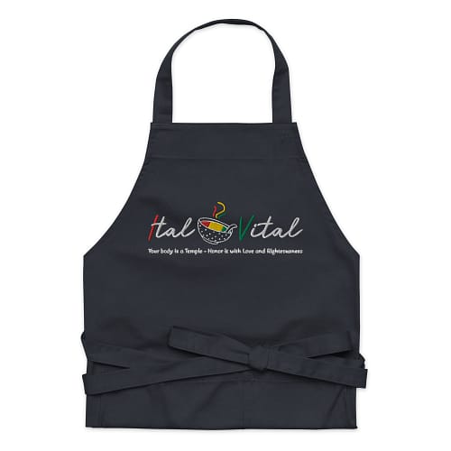 organic-cotton-apron-navy-front-67e7b1bad2e9d.jpg ITAL IS VITAL - Corinthians 6:19 - APRON (α)
