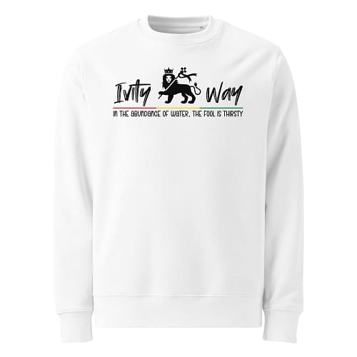 unisex-eco-sweatshirt-white-front-67ea9c4846db2.jpg IVITY WAY Sweatshirt (α)