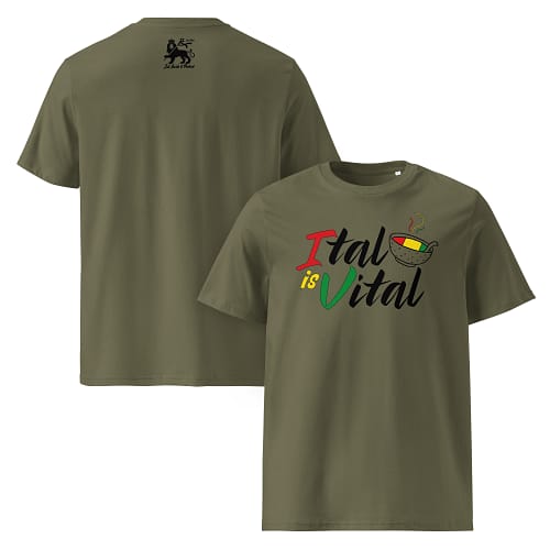 unisex-organic-cotton-t-shirt-khaki-front-and-back-67ea55e3ea466.jpg ITAL IS VITAL classic tee (δ)