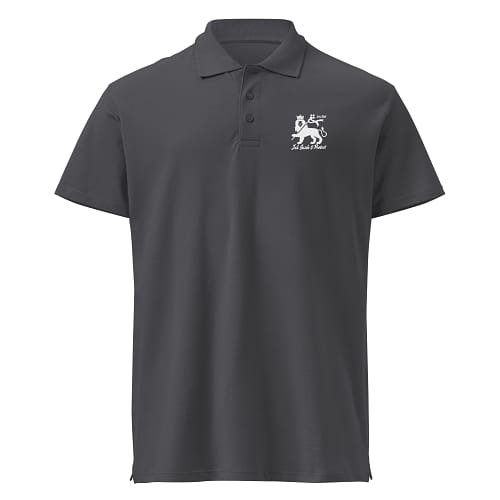 unisex-premium-pique-polo-shirt-mouse-grey-front-67ebce8594e5f.jpg ITAL IS VITAL POLO (α)