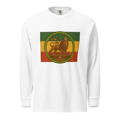 unisex-garment-dyed-heavyweight-long-sleeve-shirt-white-front-681b179c5d290.jpg CONQUERING LION long-sleeve (α)