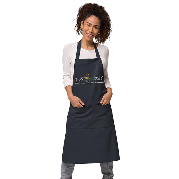 organic-cotton-apron-navy-front-67e7b1bad39ef.jpg ITAL IS VITAL - Corinthians 6:19 - APRON (α)