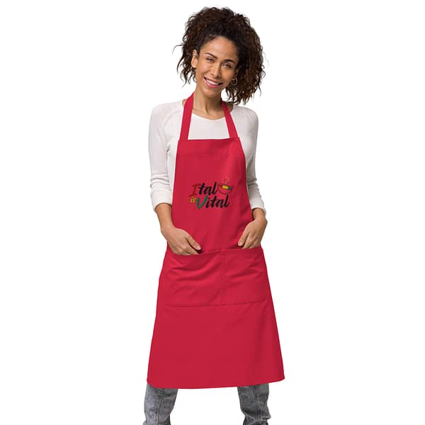 organic-cotton-apron-red-front-67e7b3484347d.jpg ITAL IS VITAL – APRON (β)