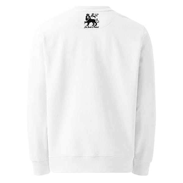 unisex-eco-sweatshirt-white-back-67ea9b2de0d92.jpg JAH Sweatshirt (α)