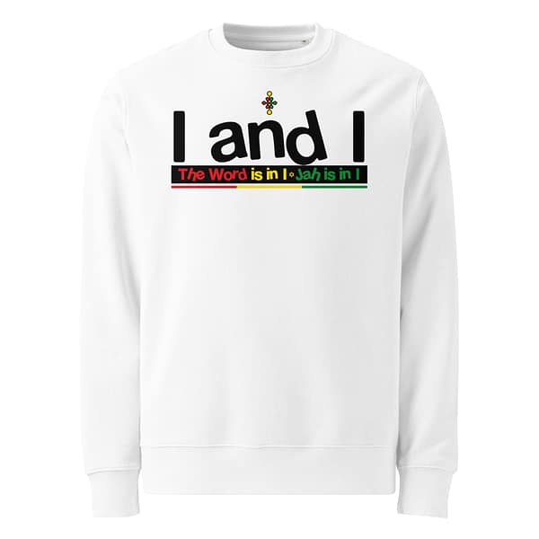 unisex-eco-sweatshirt-white-front-67ea9d8bed6ba.jpg IANDI Sweatshirt (α)