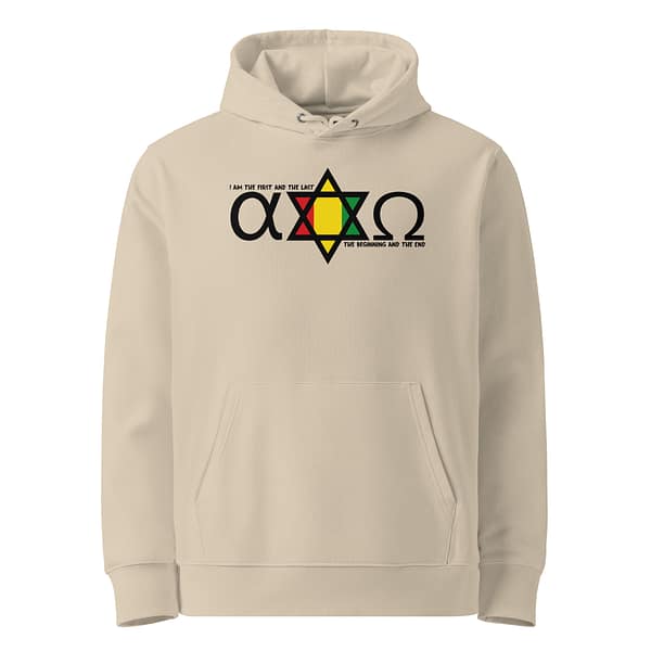 unisex-essential-eco-hoodie-desert-dust-front-67ea8c2791666.jpg ALPHA & OMEGA HOODIE (β)