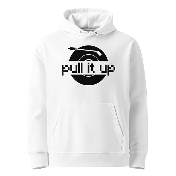 unisex-essential-eco-hoodie-white-front-67ea6945e13c1.jpg PULL IT UP HOODIE (α)
