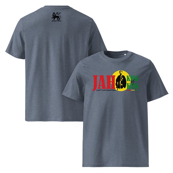 unisex-organic-cotton-t-shirt-dark-heather-blue-front-and-back-67ea506878c55.jpg JAH classic tee (α)