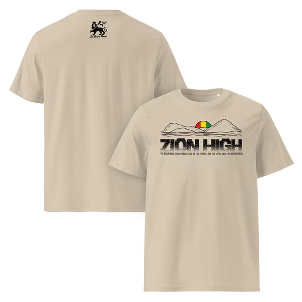 unisex-organic-cotton-t-shirt-desert-dust-front-and-back-67ea49232a926.jpg ZION HIGH classic tee (α)