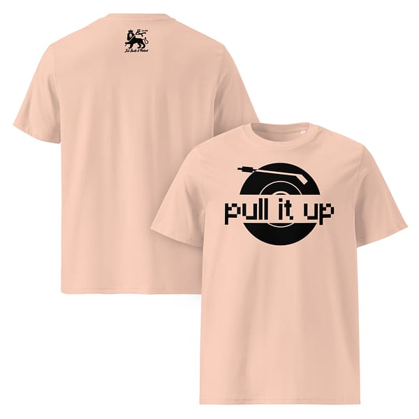unisex-organic-cotton-t-shirt-fraiche-peche-front-and-back-67ea4d9860d36.jpg PULL IT UP classic tee (α)