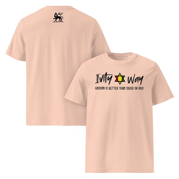 unisex-organic-cotton-t-shirt-fraiche-peche-front-and-back-67ea51ab10b26.jpg IVITY WAY WISDOM classic tee (α)