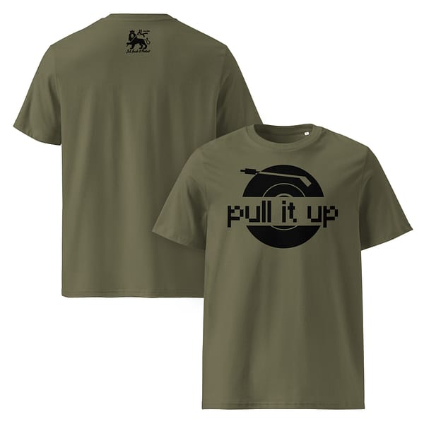 unisex-organic-cotton-t-shirt-khaki-front-and-back-67ea4d984efbf.jpg PULL IT UP classic tee (α)