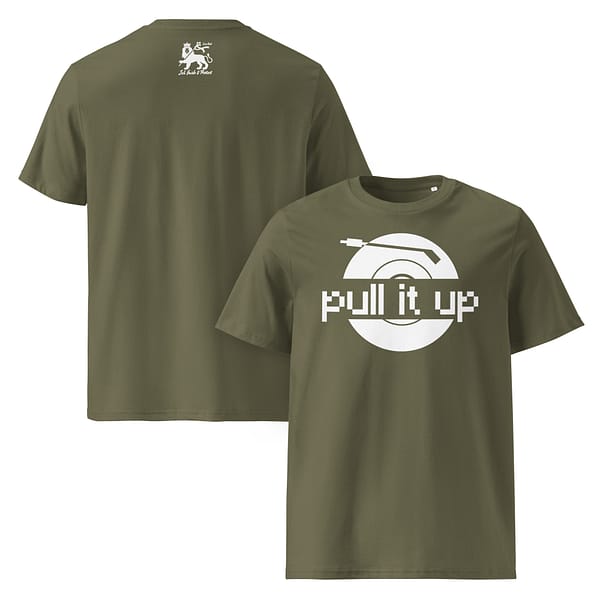 unisex-organic-cotton-t-shirt-khaki-front-and-back-67ea4e358877d.jpg PULL IT UP classic tee (β)