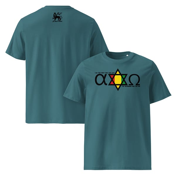 unisex-organic-cotton-t-shirt-stargazer-front-and-back-67ea595c06d34.jpg ALPHA & OMEGA classic tee (β)