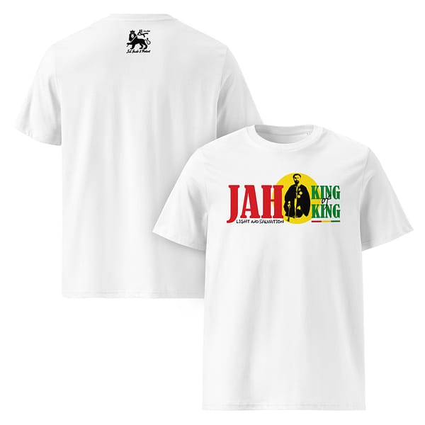 unisex-organic-cotton-t-shirt-white-front-and-back-67ea50688e532.jpg JAH classic tee (α)