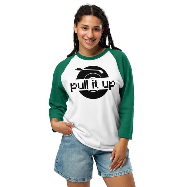 unisex-34-sleeve-raglan-shirt-white-kelly-front-67ebacad497d3.jpg PULL IT UP 3/4 sleeve (β)