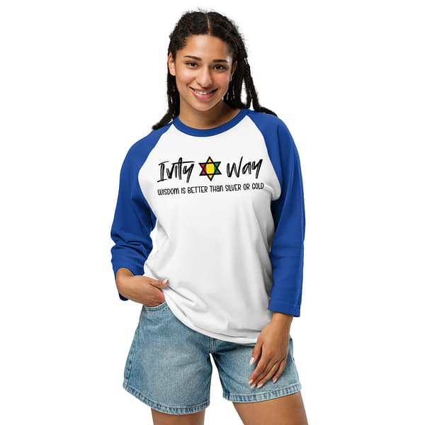 unisex-34-sleeve-raglan-shirt-white-royal-front-67ebae2a45f75.jpg IVITY WAY WISDOM 3/4 sleeve (α)