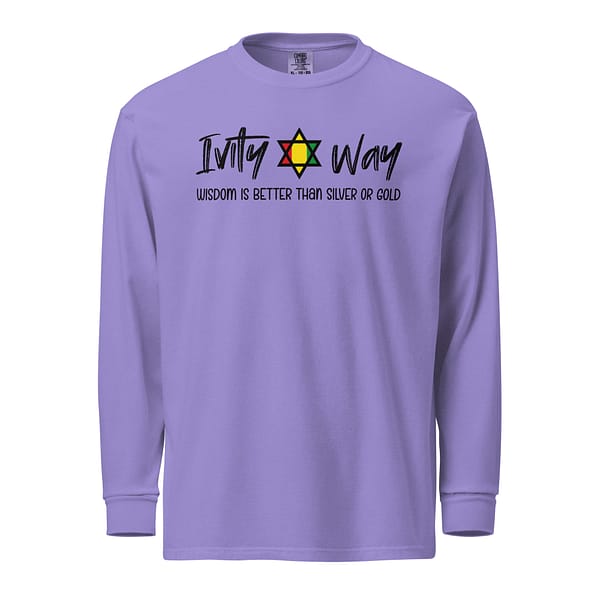 unisex-garment-dyed-heavyweight-long-sleeve-shirt-violet-front-67eba2a10e182.jpg IVITY WAY WISDOM long-sleeve (α)