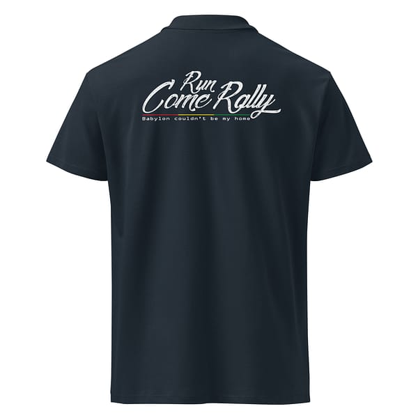 unisex-premium-pique-polo-shirt-navy-back-67ebcc26d7009.jpg RUN COME RALLY POLO (α)
