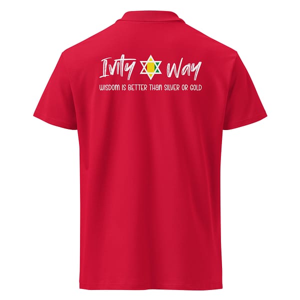 unisex-premium-pique-polo-shirt-red-back-67ebcdcb94b60.jpg IVITY WAY WISDOM POLO (α)