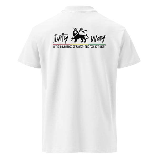unisex-premium-pique-polo-shirt-white-back-67ebce55a365e.jpg IVITY WAY POLO (β)