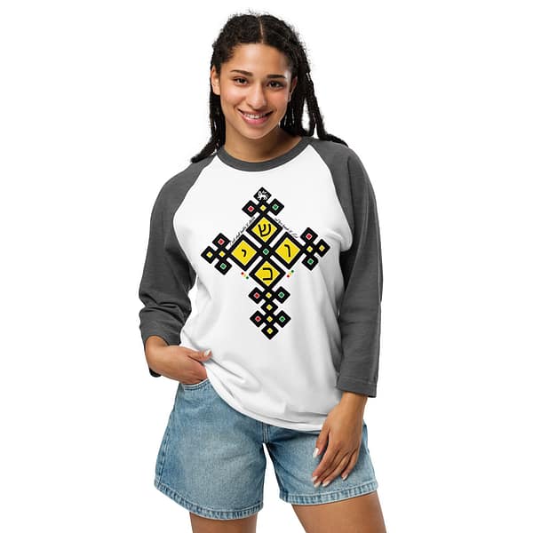 unisex-34-sleeve-raglan-shirt-white-heather-charcoal-front-6814c61fdd8bd.jpg CUSH 3/4 sleeve (β)