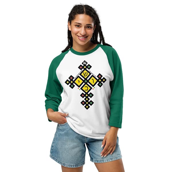 unisex-34-sleeve-raglan-shirt-white-kelly-front-6814c61fdba7d.jpg CUSH 3/4 sleeve (β)