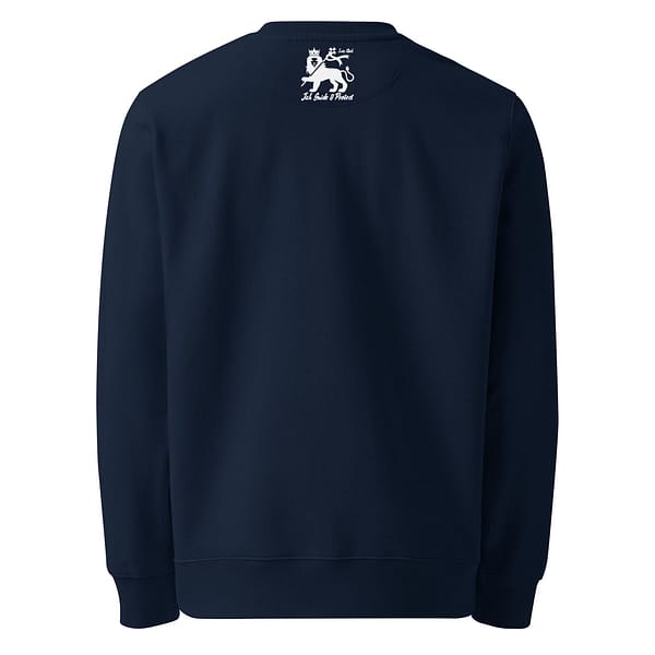 unisex-eco-sweatshirt-french-navy-back-681b160006286.jpg CONQUERING LION sweatshirt (β)